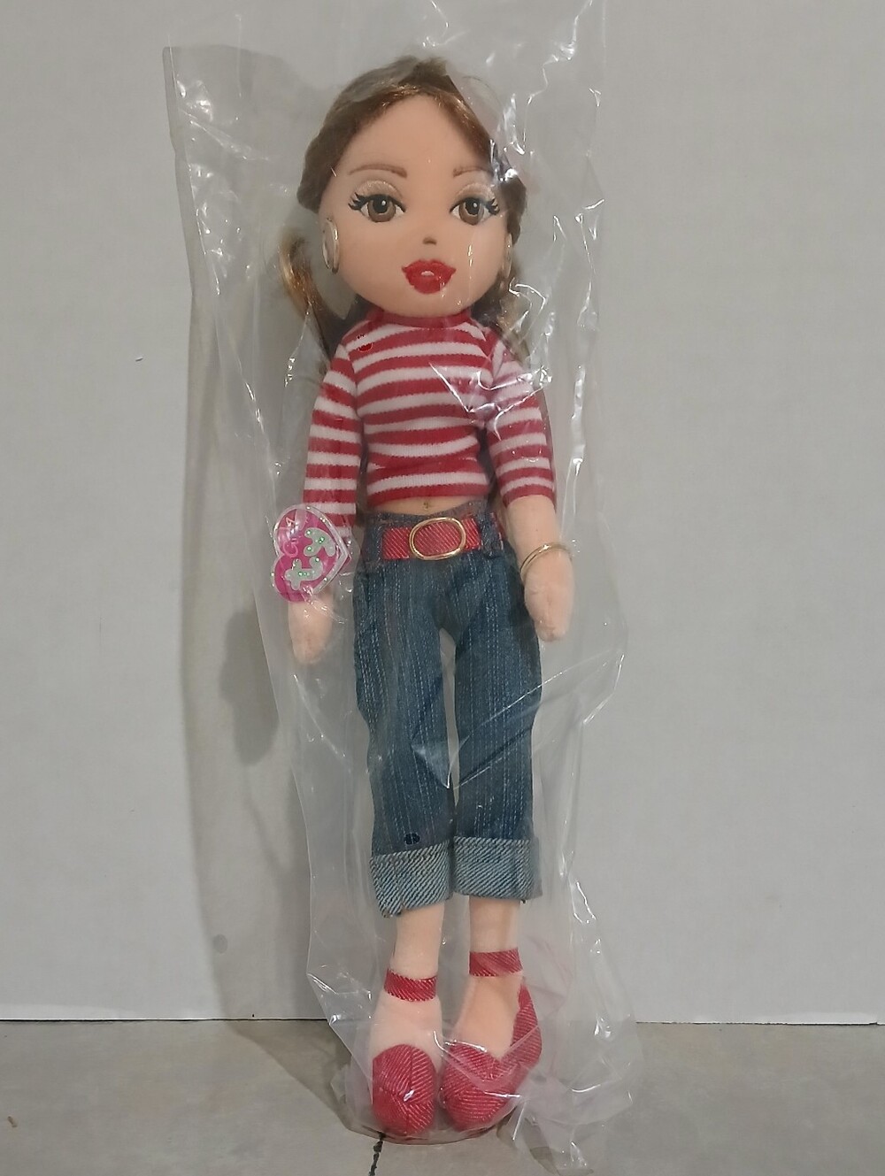 Ty Girlz Jammin' Jenna 12-inch Plush Doll  (NEW)